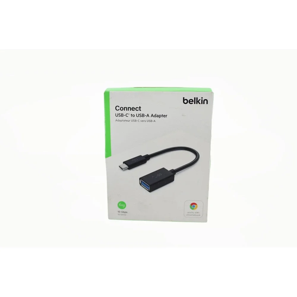 Belkin Connect USB-C to USB-A Adapter 10Gbps Black F2CU036btBLK